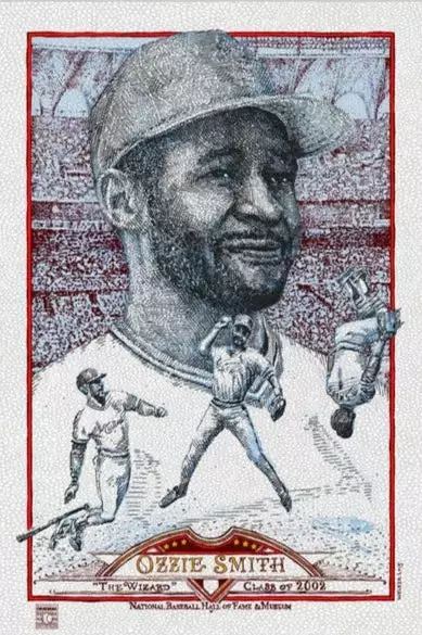 Art Prints Ozzie Smith - 2015 David Welker Poster FugScreens Studios Variant 3 Art Prints Ozzie Smith - 2015 David Welker Poster FugScreens Studios Variant