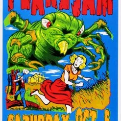 Pearl Jam - 1996 TAZ Poster Charleston South Carolina S/N Gig Posters
