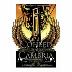 Coheed And Cambria - 2006 Joe Whyte Poster Melbourne, AUS