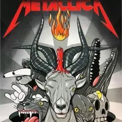Metallica - 2019 Steve Seeley Poster Mockba, Moscow, Russia Luzhniki
