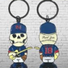 Sold Out Posters Pearl Jam - 2018 Home Away Shows Skully Keychain Chicago, IL Wrigley Field