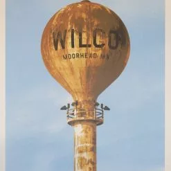 Wilco - 2016 Crosshair Design Poster Moorhead, MN Bluestem Gig Posters